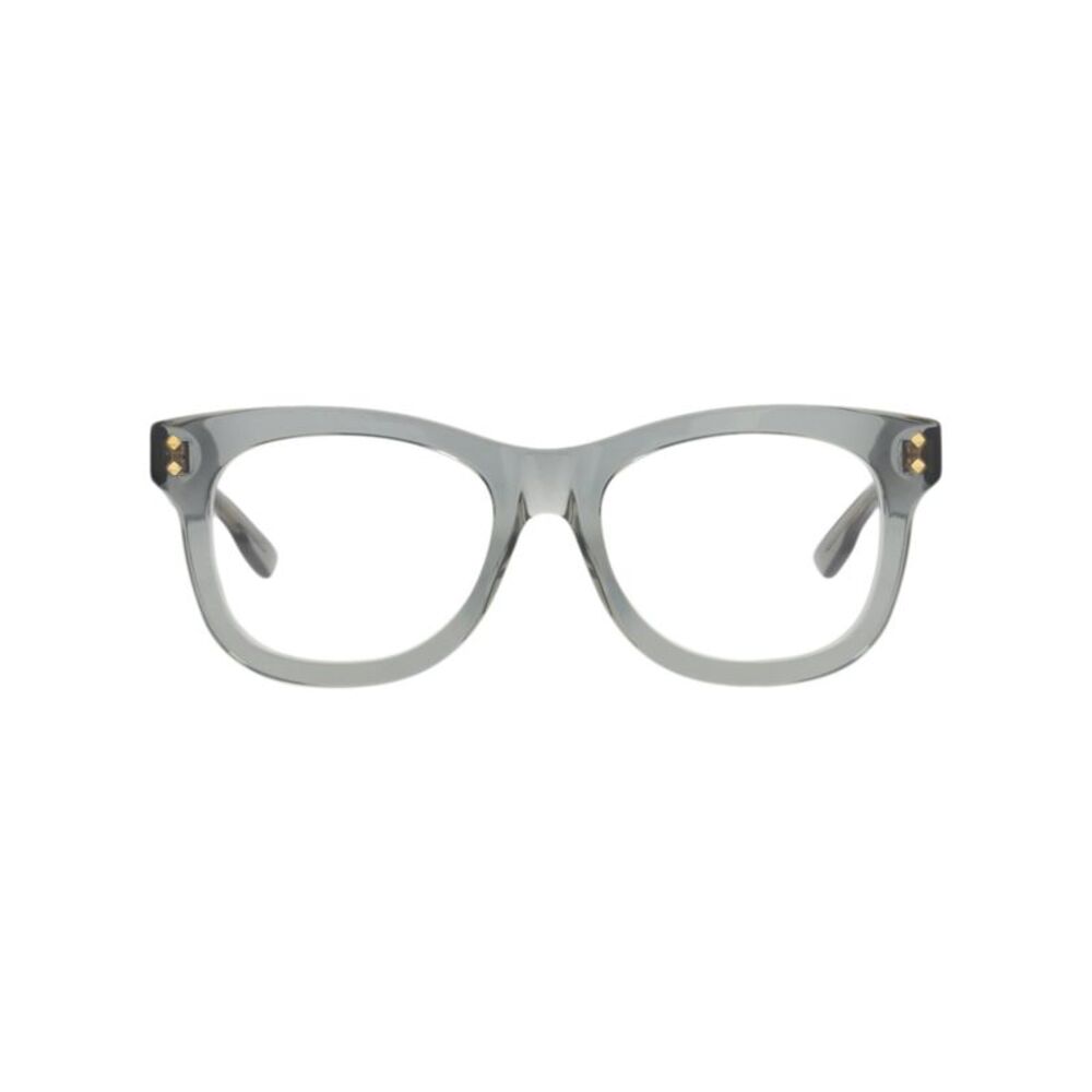 Gucci Square-Frame Acetate Optical Frames Grey Womens